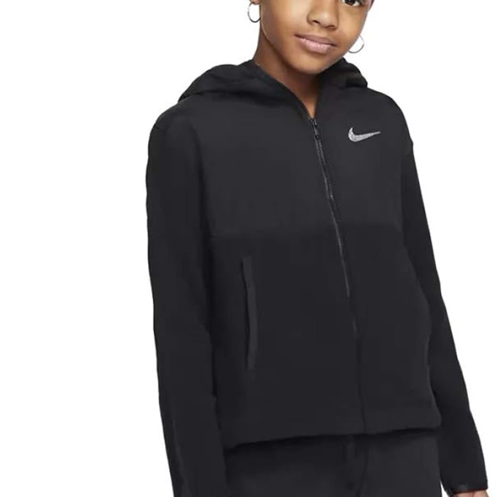 Nike Girls Therma Hoodie Full Zip Plush